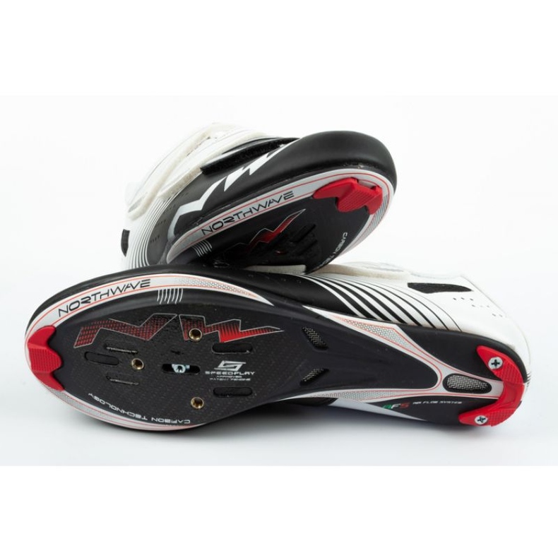 Northwave Torpedo 3S chaussures de cyclisme 80141004 51 blanc et noir blanche 4