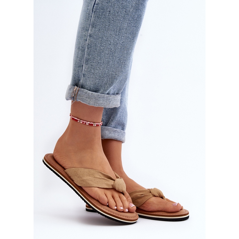 Tongs femme Big Star LL274623 Beige 2 Tongs femme Big Star LL274623 Beige 2