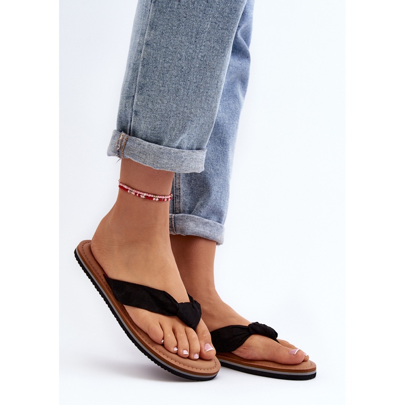 Tongs femme Big Star LL274625 Noir le noir 2