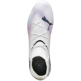Chaussures de football Puma Future 7 Pro FG/AG Jr 107728 01 blanche 1