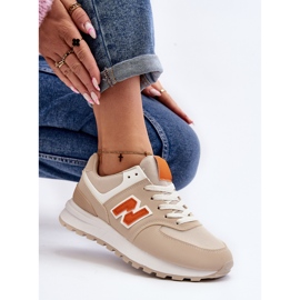Baskets Lifari beiges pour femmes, chaussures de sport 1