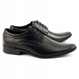 Olivier 108 chaussures habillées noires pour hommes 1