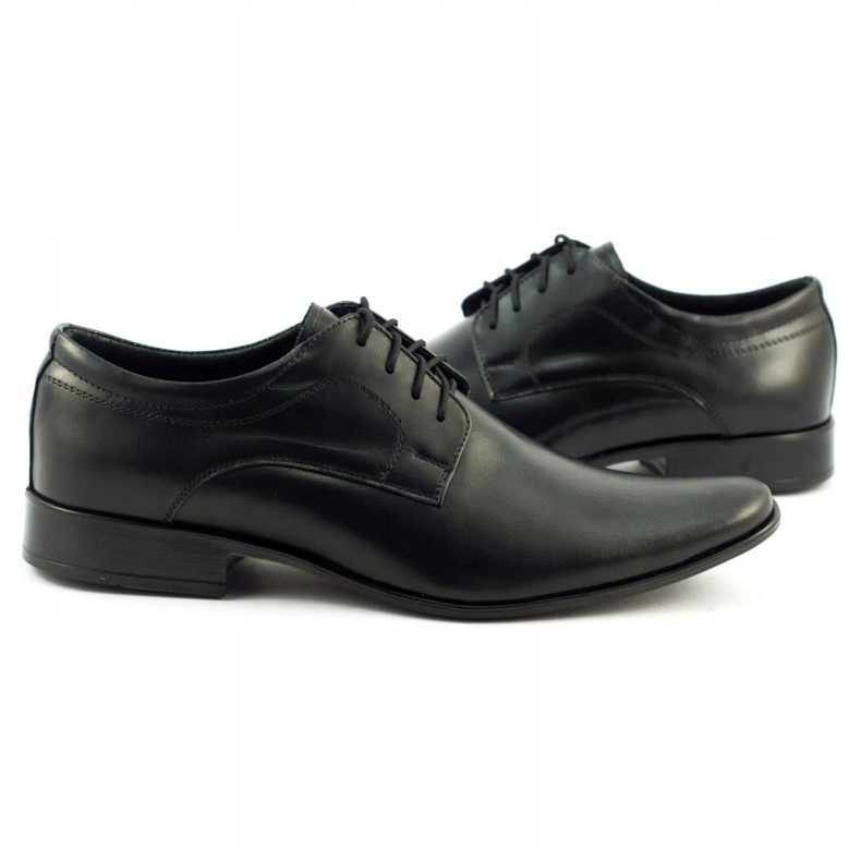 Olivier 108 chaussures habillées noires pour hommes 3