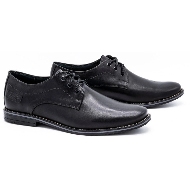 Olivier Chaussures habillées homme 870 noires le noir 2