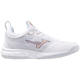 Chaussures de volley-ball Mizuno Wave Luminous 2 W V1GC212000 blanche 1 Chaussures de volley-ball Mizuno Wave Luminous 2 W V1GC212000 blanche 1