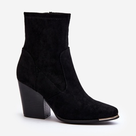 Bottines Femme Noir Sanile 2
