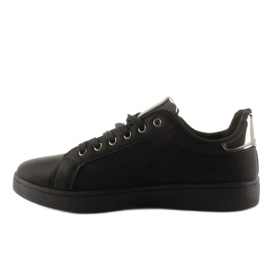 Baskets Sweet Lips FB-15 BLACK / GUN avec patchs le noir 1