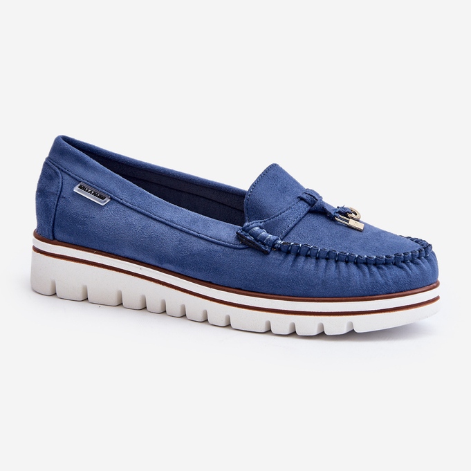 Mocassins Pour Femmes Sur La Plateforme Bleu Railav 2 Mocassins Pour Femmes Sur La Plateforme Bleu Railav 2