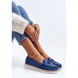 Mocassins Pour Femmes Sur La Plateforme Bleu Railav 1 Mocassins Pour Femmes Sur La Plateforme Bleu Railav 1