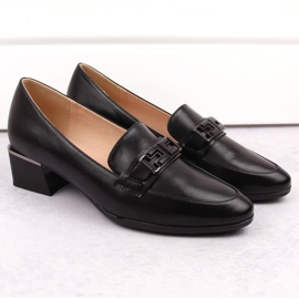 Vinceza W JAN270A chaussures à talons bas, noir le noir 2