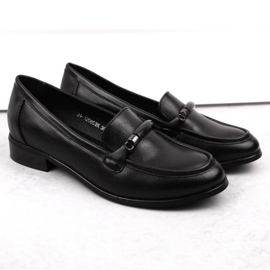 Potocki W WOL204A chaussures à talons bas, noir le noir 2