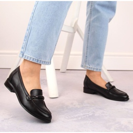Potocki W WOL204A chaussures à talons bas, noir le noir 7