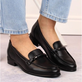 Potocki W WOL204A chaussures à talons bas, noir le noir 8