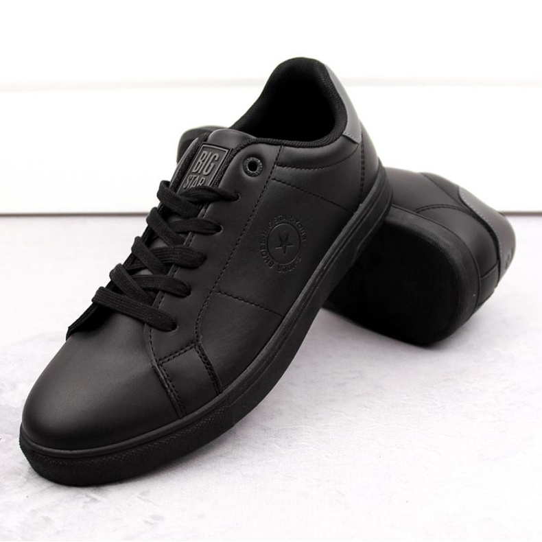 Chaussures de sport Big Star M INT1960B, noires le noir 2