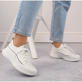 Big Star W INT1961A chaussures de sport ajourées, blanches 3