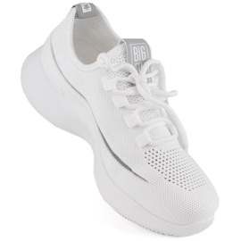 Big Star W INT1961A chaussures de sport ajourées, blanches 4