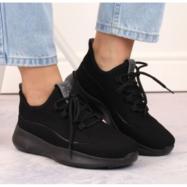 Big Star W INT1961B chaussures de sport ajourées, noires 2