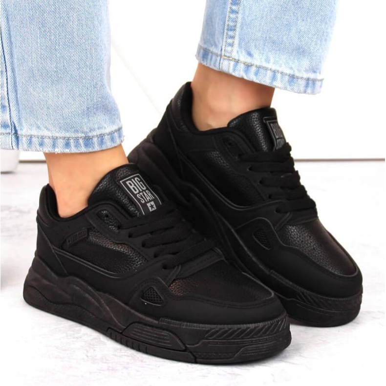 Chaussures de sport Big Star W INT1962A, noires 2