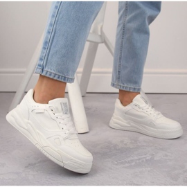 Chaussures de sport Big Star W INT1962B, blanches 2