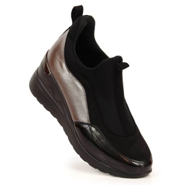 EVento W EVE360 chaussures compensées noir 1