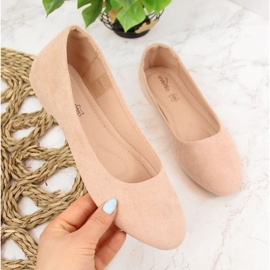 EVento W EVE205B ballerines en daim, beige 1
