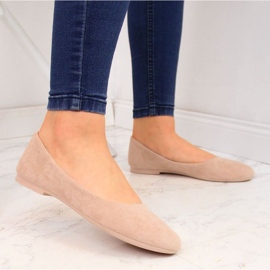 EVento W EVE205B ballerines en daim, beige 2