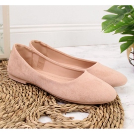 EVento W EVE205B ballerines en daim, beige 4