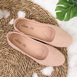EVento W EVE205B ballerines en daim, beige 5