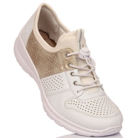 Chaussures confortables Rieker W L3254-80, blanches 1 Chaussures confortables Rieker W L3254-80, blanches 1