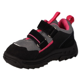 Trek sportif pour enfants Befado, imperméable, avec Velcro 515Y008, noir le noir 1
