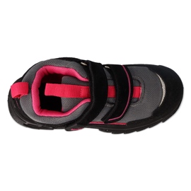 Trek sportif pour enfants Befado, imperméable, avec Velcro 515Y008, noir le noir 3