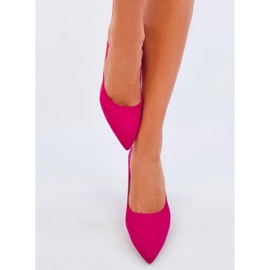 Escarpins femme classiques Eurielle Fuchsia rose 1
