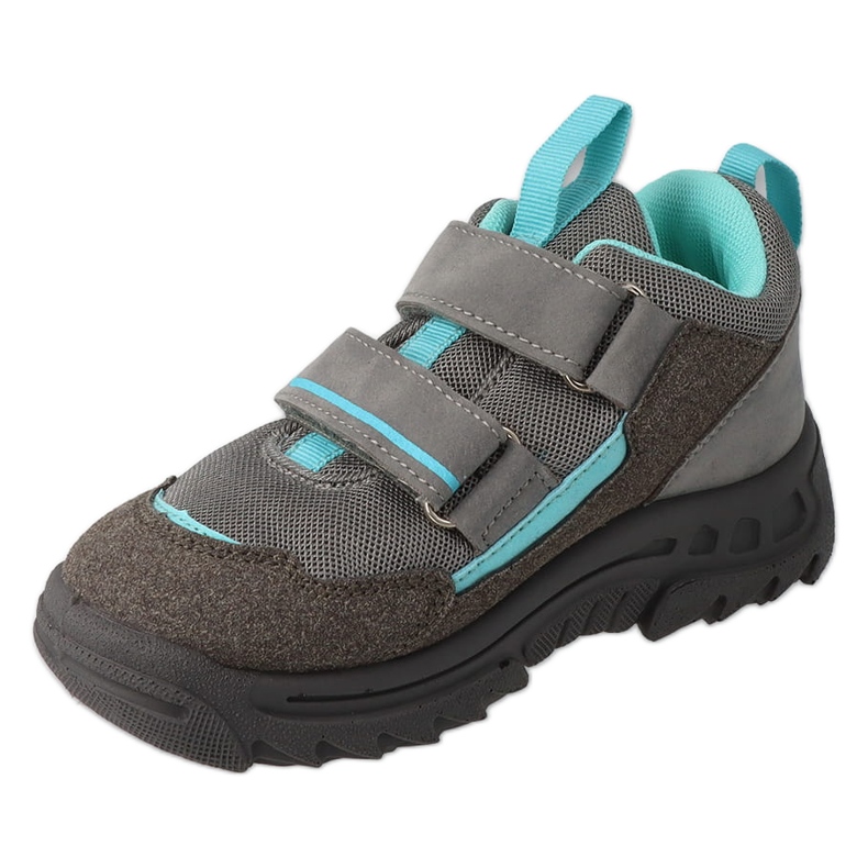 Chaussures de sport imperméables trek pour enfants Befado 515Y009 gris 1 Chaussures de sport imperméables trek pour enfants Befado 515Y009 gris 1