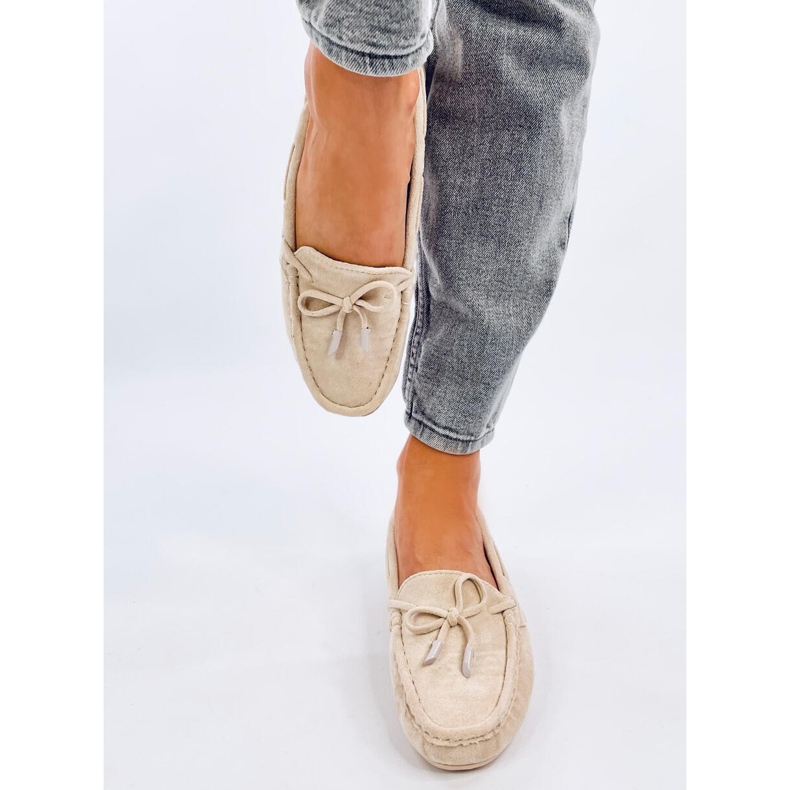 Wards Mocassins en daim beige 1
