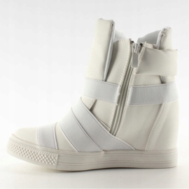 Baskets à bandes caoutchouc AF24 Blanc 1