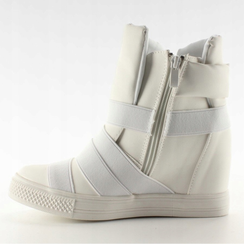 Baskets à bandes caoutchouc AF24 Blanc 1