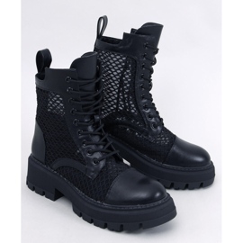 Bottines ajourées Ralston Nero le noir 5
