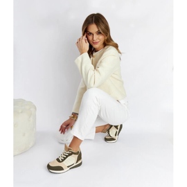 Baskets compensées Chestnut vertes 5