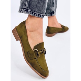 Mocassins femme Isidora Vert 3