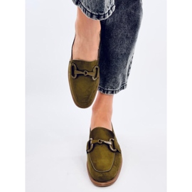 Mocassins femme Isidora Vert 1