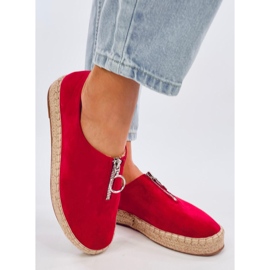 Espadrilles femme Flynn Rouge 1 Espadrilles femme Flynn Rouge 1
