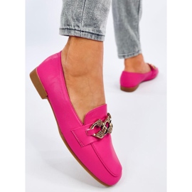 Mocassins femme Mauve Fuchsia rose 4