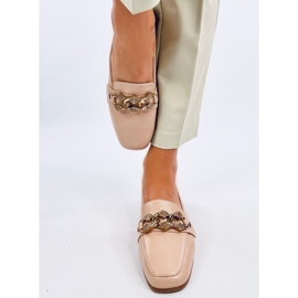Mocassins femme Mallow Kaki beige 1