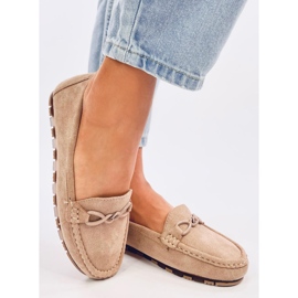 Mocassins Saga Kaki, femmes beige 2 Mocassins Saga Kaki, femmes beige 2