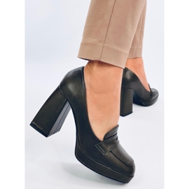 Entee Mocassins à talon vert 5