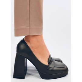 Entee Mocassins à talon vert 3