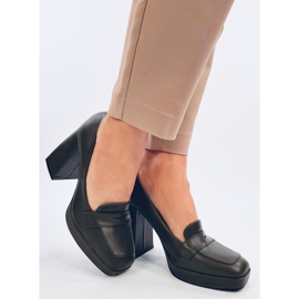 Entee Mocassins à talon vert 4