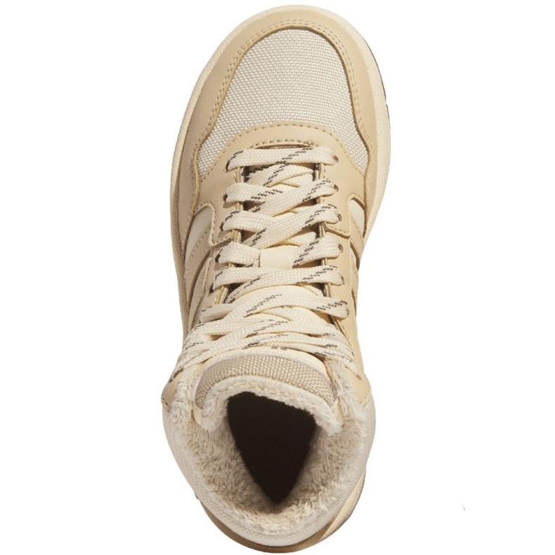 Chaussures Adidas Hoops Mid 3.0 IF7738 beige 1