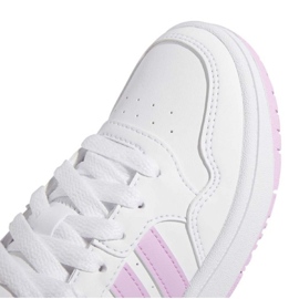 Chaussures Adidas Hoops 3.0 K IF2724 blanche 1