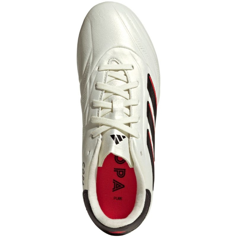 Chaussures de football adidas Copa Pure 2 Elite Fg Jr IE4985 blanc 1